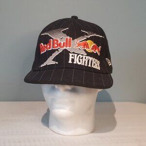 Black New Era Red Bull Hat